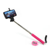 Gala Gala Z07 6 Mounts Holders Bluetooth Selfie Stick Adjusted Monopod with Wireless Remote Shutter