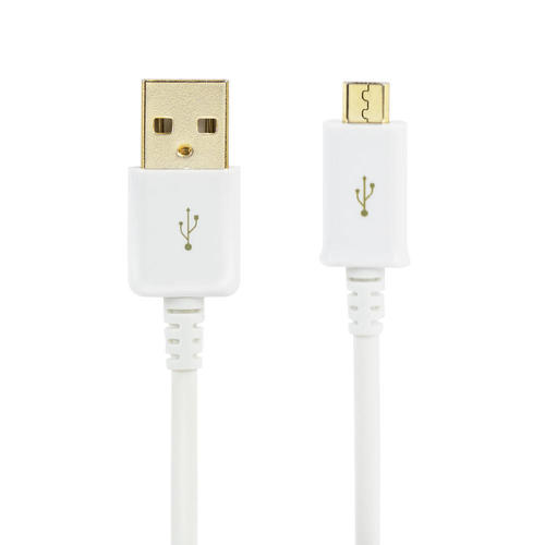 PrimeCables Cab U2 Micro5p 6FTw USB 2 0 PrimeCables Premium USB 2 0 to Micro USB Charge Sync Cables 6ft 28 24AWG WHITE