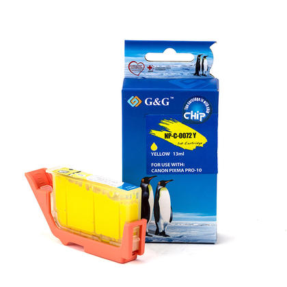 LCL Cartucce d'inchiostro Compatibile PGI-72 PGI-72Y (1Giallo) Sostituzione per Canon PIXMA Pro-10 Pro-10s LCL Cartucce d'inchiostro Compatibile PGI-72 PGI-72Y (1Giallo) Sostituzione per Canon PIXMA Pro-10 Pro-10s