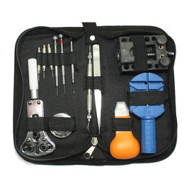 Watch Repair Kit Set 13 Piece Wrist Strap Adjust Pin Tools Kit Back Remover Fix Professional