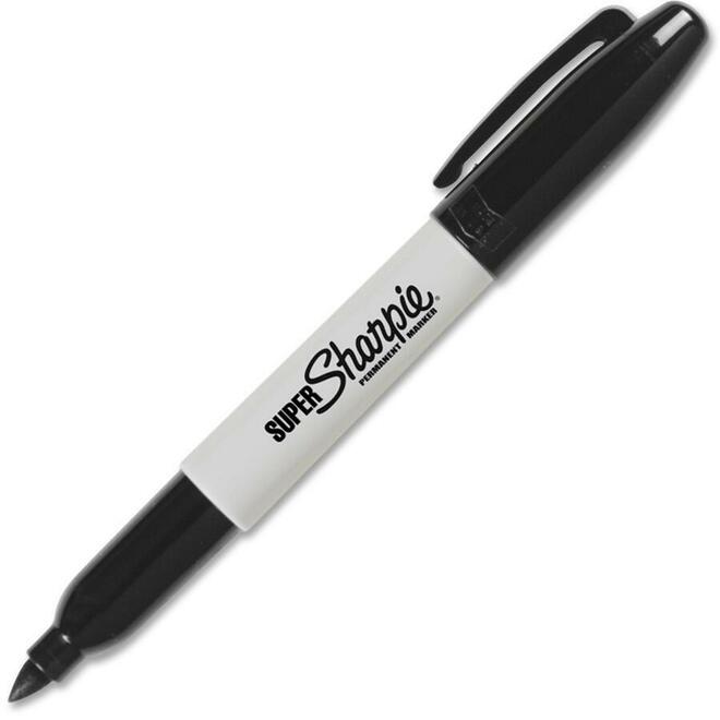 Sharpie n 840 33001 Markers Sharpie Super Permanent Markers Fine Point 3 Colors
