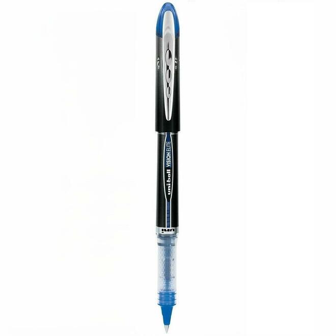 Uni Ball uniball vision elite Ballpoint Pens Gel Pens Uni Ball Vision Elite 0 5mm 0 8mm Refillable Blue Ink Rollerball Pen