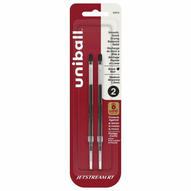 Uni Ball n 840 35973 Refills for Pens Uni Ball Refill for JetStream RT Rolling Ballpoint Pen 1 0 mm Bold Point Black Blue