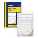 Blueline 335 D x Accounting and Business Forms Blueline Sales Orders Carbonless Copy