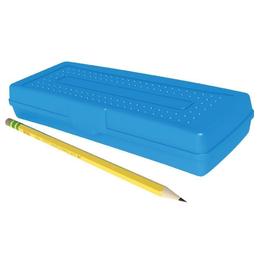 Storex n 753 61632U12C Rulers Protractors Triangles Compasses STOREX Durable Plastic Opaque Lid Pencil Box