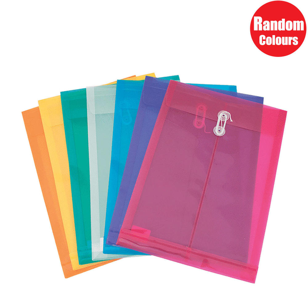 Geocan® Vertical Translucent Poly Envelope, 9-3/4