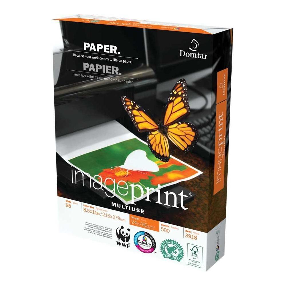 Domtar®ImagePrint® Multipurpose Paper, 24lb. legal size 500/pack