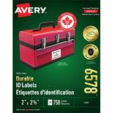 Avery Avery n 099 0657 Colour Coding ID Labels Avery Durable ID Labels with TrueBlock Technology