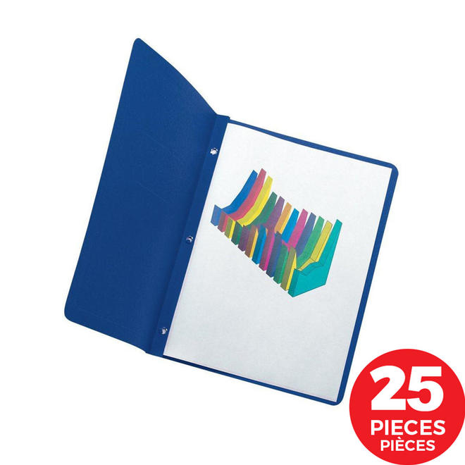 Oxford DUO-TANG Report Cover with Embossed Border & Panel - 25/Pack