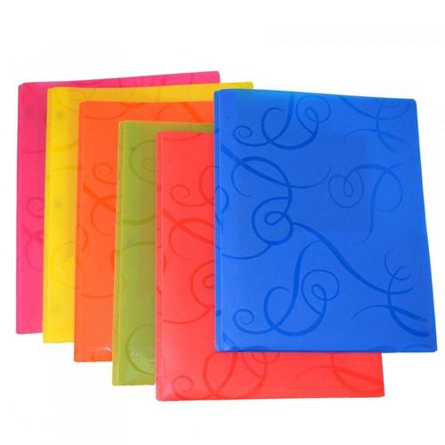 VLB DUOTANG Swirl Report Cover Random Colours, 1 pack, Letter Size