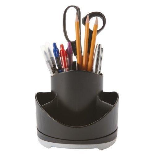 X Iceland Rotary Desk Organizer 70115b06c Black With Silver