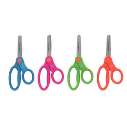 Westcott n 015 14835 Scissors Westcott KleenEarth 5 School Kids Scissors With Microban Protection Blunt Pointed