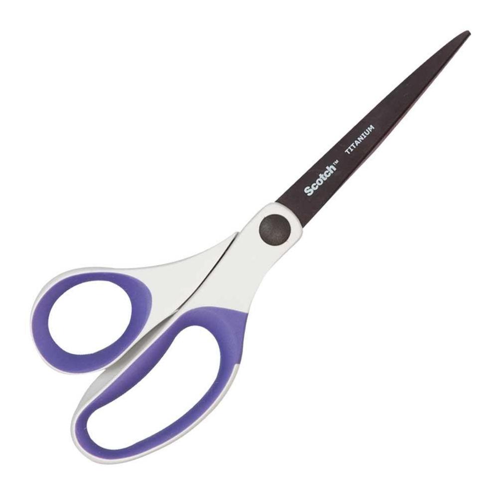 3M Scotch 8" Precision Ultra Edge Scissors, Titanium Fused Blades