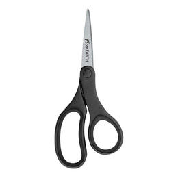 Westcott n 015 15584 Scissors Westcott KleenEarth Plastic Handle Scissors Black 8 Bent Blades 7 Straight Blades