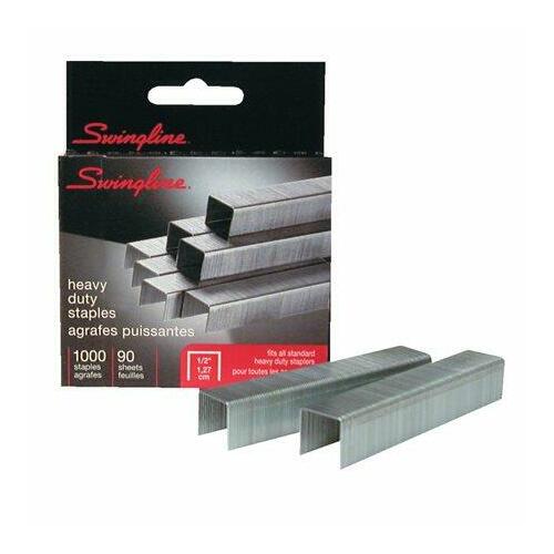 Agrafes Swingline S.F. 4 Premium - Longueur 6,35 Mm - Boîte De 5000 (lot De 5 Boîtes) - Pour Agrafeuses Standard - Réduit Les Bourrages
