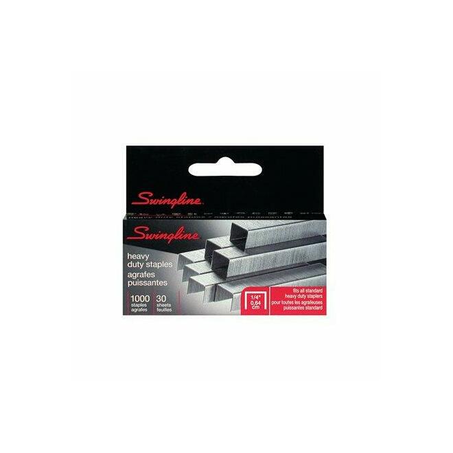 Swingline n 010 74711 35312 Staplers Staple Removers Swingline SF 13 1 2 3 8 3 4 1 4 15 16 Premium Heavy Duty Staples Box of 