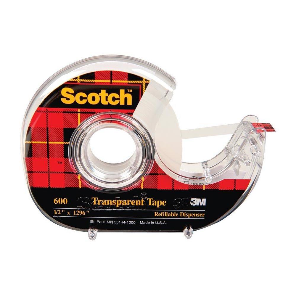 3M Scotch® Transparent Adhesive Tape Multisized