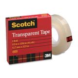 n 995 600 18BXD Adhesives Tapes and Glues 3M Scotch Transparent Adhesive Tape Multi sized