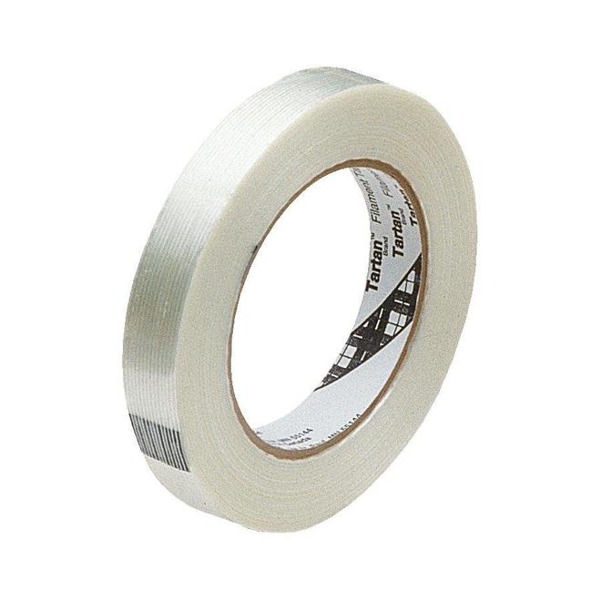 3M n 995 8934 18X55 Adhesives Tapes and Dispenser 3M Tartan Filament Tape 55m