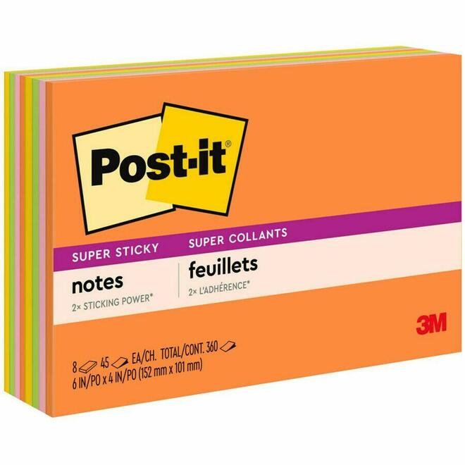 Post it n 995 6445 SSP CA Post it Self Stick Notes Flags 3M Post it Super Sticky Meeting Notes Rio de Janeiro Collection