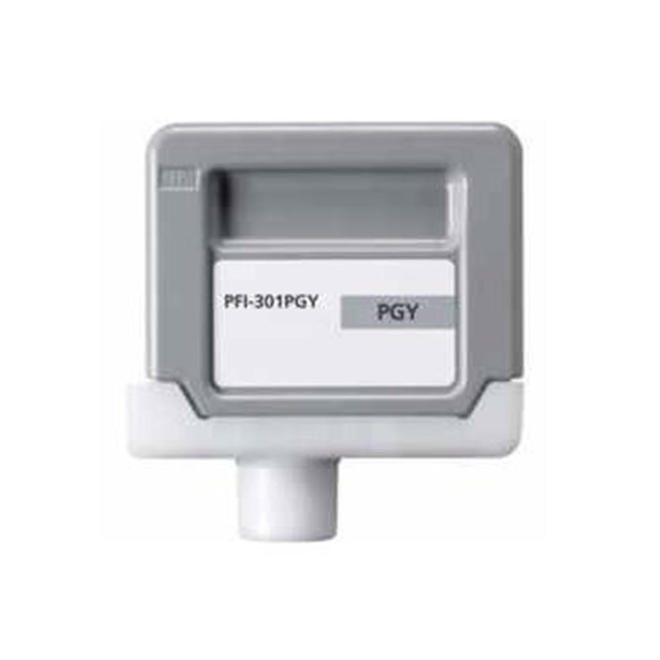 Canon PFI 301 Photo Gray ImagePROGRAF iPF8000 Canon PFI 301PGY 1496B001AA New Compatible Pigment Photo Gray Ink Cartridge