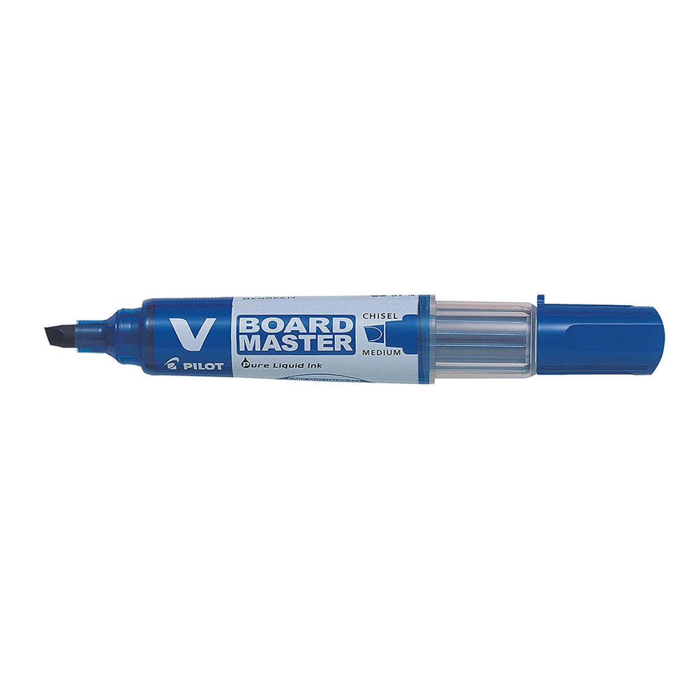 Pilot BeGreen V Board Master Refillable Dry Erase Markers, Chisel Tip