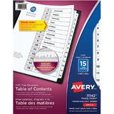 Avery 099 11143 Dividers Ready Index Dividers