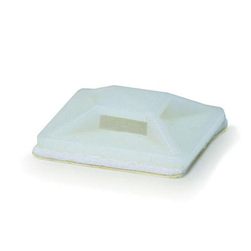 Monoprice Canada Cab 5859 Cable Organizers Monoprice Cable Tie Mounts 20x20 mm 100pcs Pack White