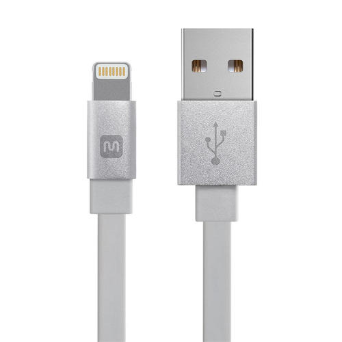 Monoprice Canada Cab 12860 All USB 2 0 Cabernet Series Apple MFi Certified Lightning to USB Charge Sync Cable White Monoprice
