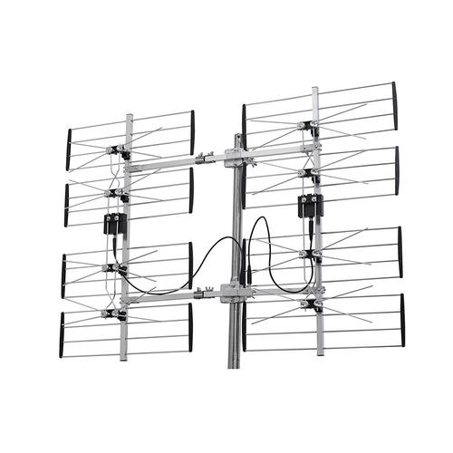 Digiwave Cab ANT7285 TV Antennas Outdoor Indoor 8 Bay Ultra Clear Digital Outdoor Antenna Up to 70 Mile Range