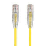 Monoprice Canada Cab 13512 All Cat6 6a Network Ethernet Cable SlimRun Cat6 28AWG UTP Ethernet Network Cable 9 length Yellow M