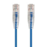 Monoprice Canada Cab 13509 All Cat6 6a Network Ethernet Cable SlimRun Cat6 28AWG UTP Ethernet Network Cable Blue 9 Lengths Av