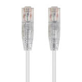 Monoprice Canada Cab 13511 All Cat6 6a Network Ethernet Cable SlimRun Cat6 28AWG UTP Ethernet Network Cable White 9 Lengths A