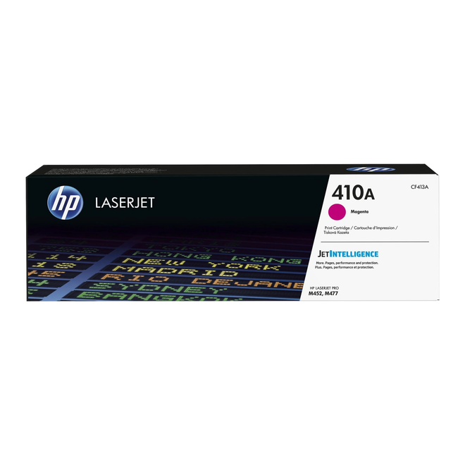 HP 410A CF413A OEM Color LaserJet Pro M452 Series HP 410A CF413A Original Magenta Toner Cartridge