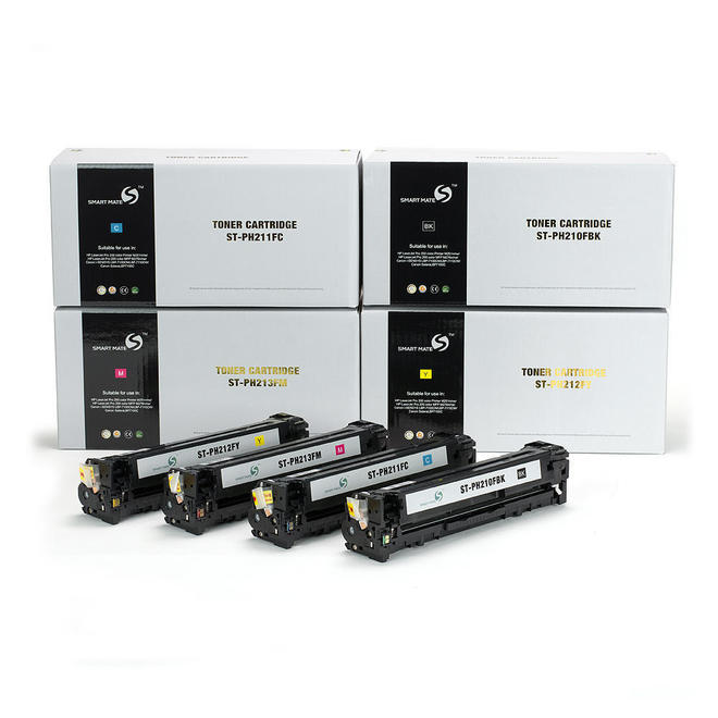 ColorControl CF210 CF213 Combo High End LaserJet Pro 200 Color M251n HP 131A BK C M Y New Compatible Toner Cartridge Combo Se