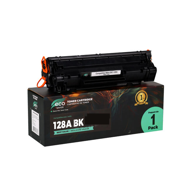 EcoBox 128 EcoBox FaxPhone L100 Canon 128 3500B001AA Compatible Black Toner Cartridge Economical Box