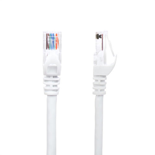 PrimeCables AT C5 05WH Cat5e Network Ethernet Cable 0 5FT Cat5e 350MHz UTP 24AWG Ethernet Network Cable White PrimeCables