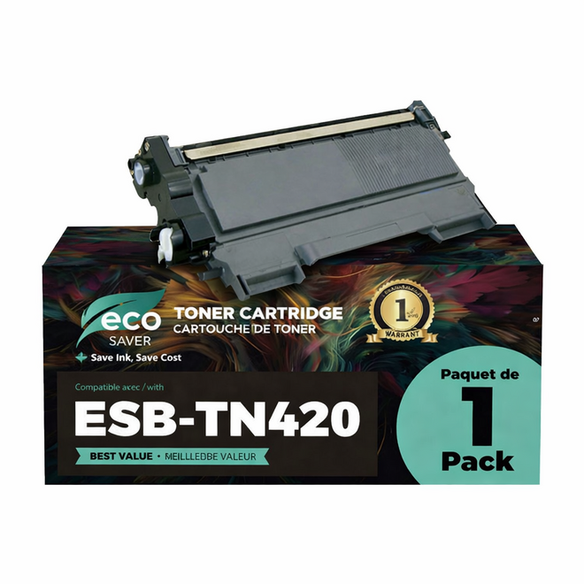 TN 420 WhiteBox DCP 7060D Brother TN420 New Compatible Black Toner Cartridge Economical White Box