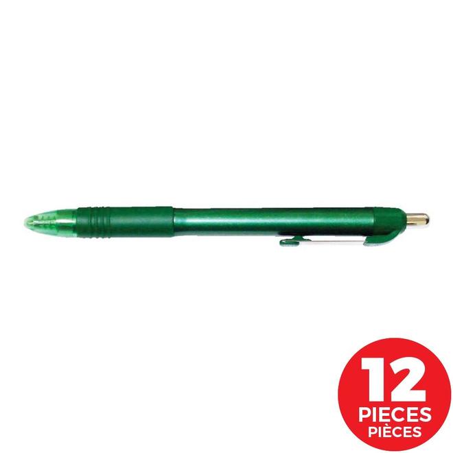 Zebra® Z-Grip™ Retractable Ballpoint Pen, 1.0 mm Medium Point, 12