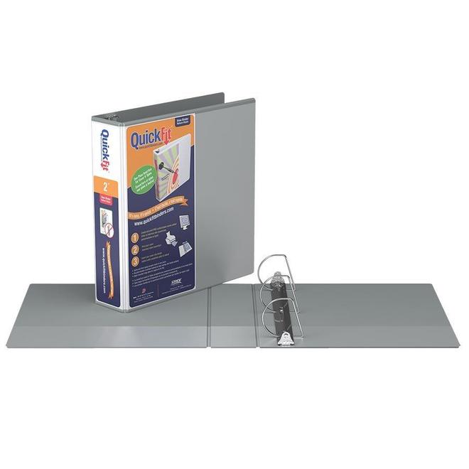 QuickFit 792 8703 00 Binders QuickFit Presentation Binder Letter Size 2 Inch