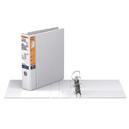 QuickFit® Deluxe Heavy-Duty Locking D-Ring View Binder File Binder - White, 2" (197079)