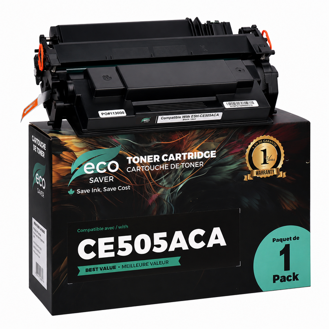 CE505AC WhiteBox LaserJet P2035 HP CE505A New Compatible Black Toner Cartridge HP 05A Economical White Box