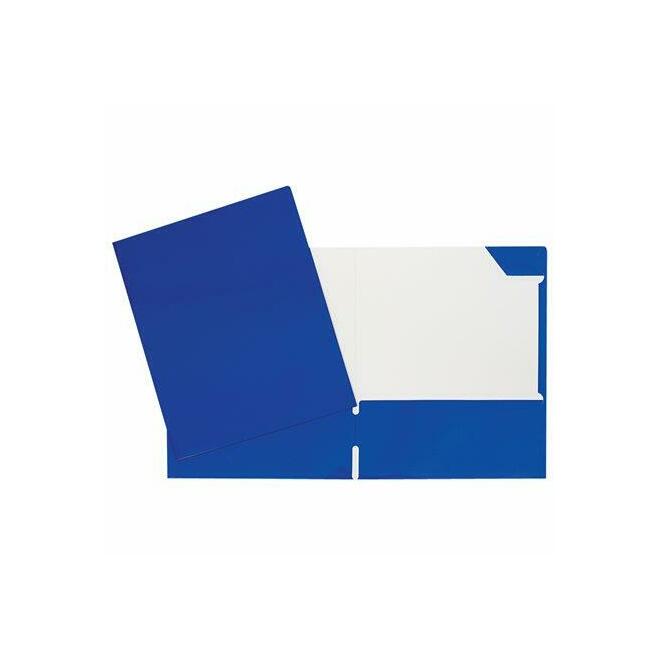 Other Brands 459 34400DBE Report Covers Portfolios Laminated Report Cardstock 2 inside pockets 80 sheets capacity Letter Size