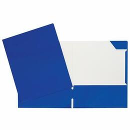 Other Brands 459 34400DBE Report Covers Portfolios Laminated Report Cardstock 2 inside pockets 80 sheets capacity Letter Size