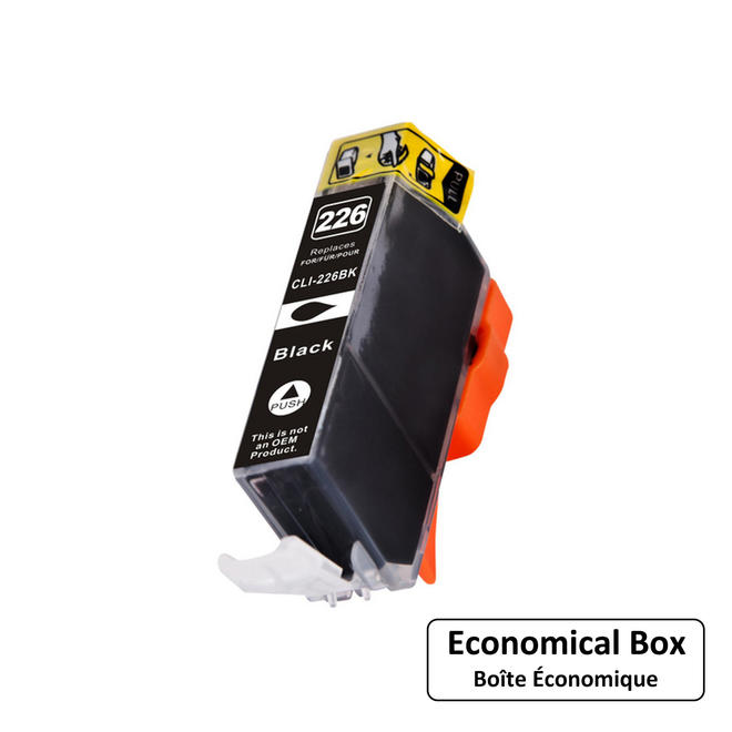EcoBox CLI 226 BK EcoBox PIXMA MG5220 Canon CLI 226 Compatible Black Cartridge Economical Box