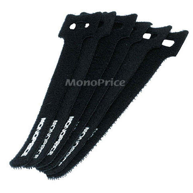 Monoprice Canada Cab 6457 All Cable Organizers Monoprice Hook Loop Fastening Cable Ties 6 inch 50pcs pack