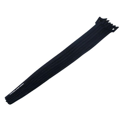 Monoprice Canada Cab 6489 Black Cable Organizers Monoprice Hook Loop Fastening Cable Ties 13 inch 100pcs pack Black