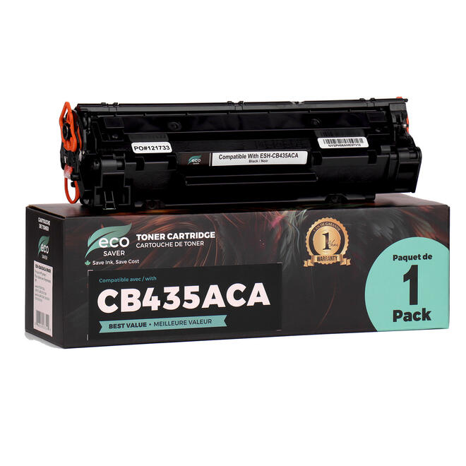 CB435AC WhiteBox LaserJet P1005 HP 35A CB435A New Compatible Black Toner Cartridge Economical White Box
