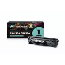 CB435AC 2PACK whitebox LaserJet P1005 2 Pack of HP 35A CB435A New Compatible Black Toner Cartridge Economical White Box 2 in 