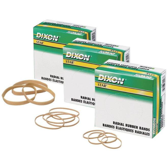 Star 325 89034 Clips Pins and Rubber Bands Star Elastic Rubber Bands 1 4 lb 1 4 W x 2 L 61 125 pcs box 20073